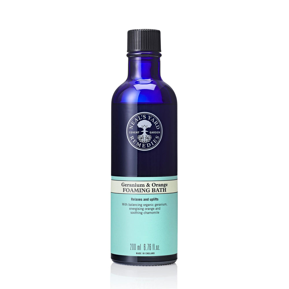 Neal's Yard Remedies Bodycare Geranium & Orange Foaming Bath 6.76 fl. oz.