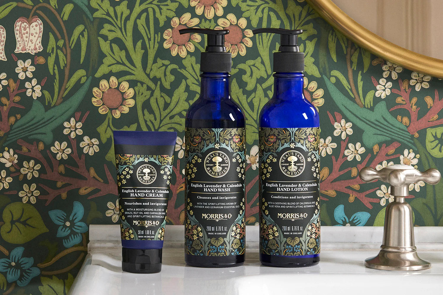 Official image for Neal’s Yard Remedies collaborates with Morris & Co. on an English Lavender & Calendula hand-care collection