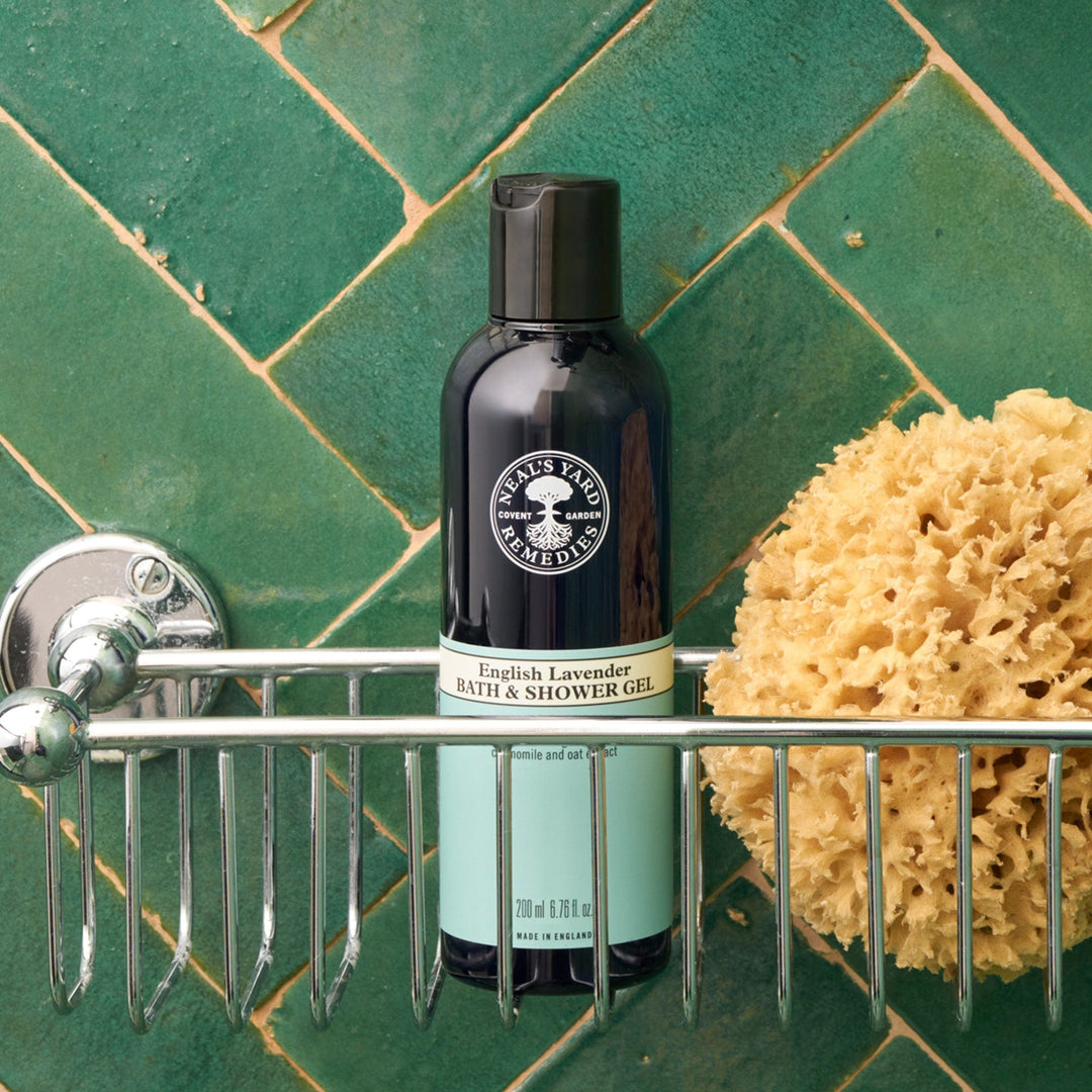 Neal's Yard Remedies Bodycare English Lavender Bath & Shower Gel 6.76 fl. oz.