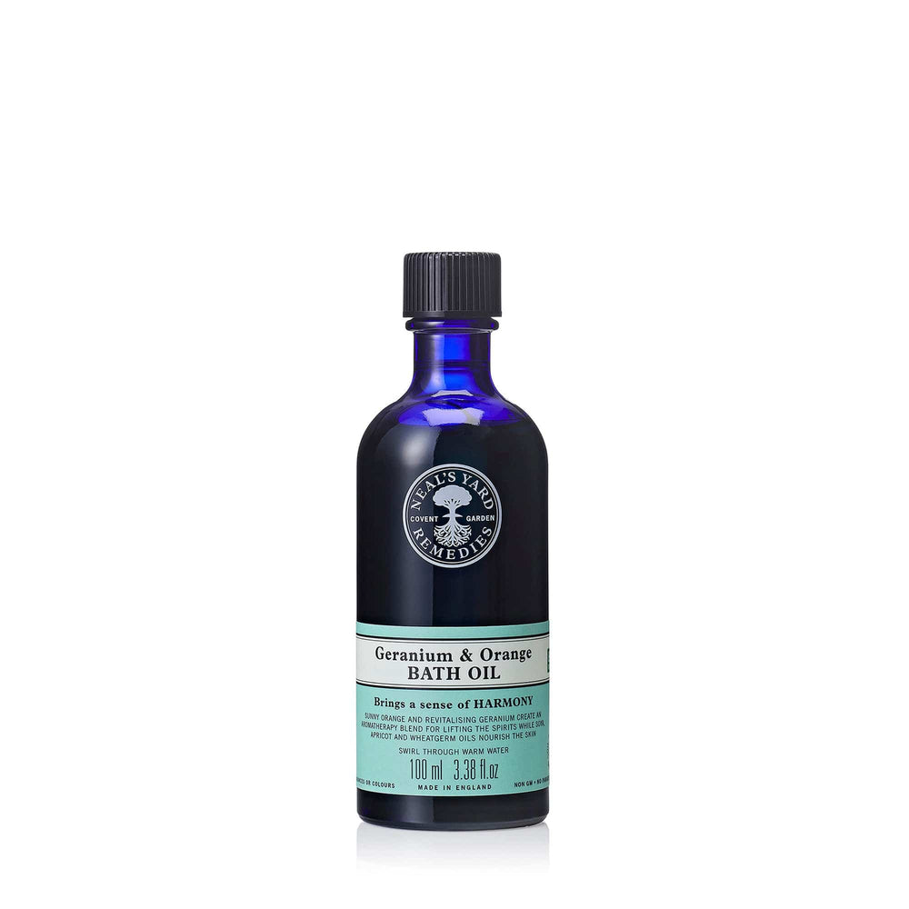 Neal's Yard Remedies Bodycare Geranium & Orange Bath Oil 3.38 fl. oz.