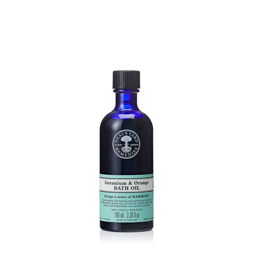 Neal's Yard Remedies Bodycare Geranium & Orange Bath Oil 3.38 fl. oz.