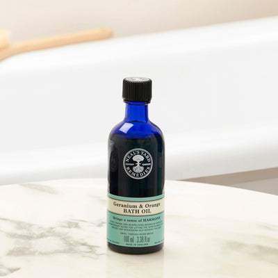 Neal's Yard Remedies Bodycare Geranium & Orange Bath Oil 3.38 fl. oz.