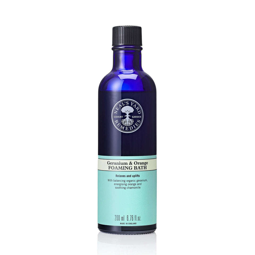 Neal's Yard Remedies Bodycare Geranium & Orange Foaming Bath 6.76 fl. oz.