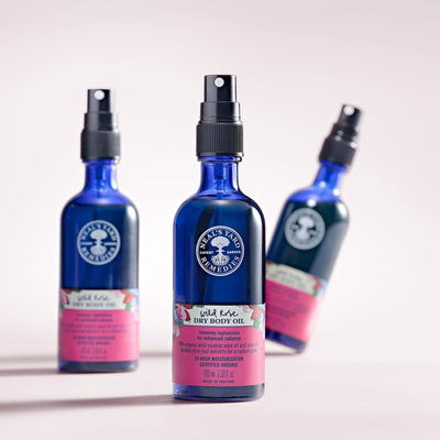 Neal's Yard Remedies Bodycare Wild Rose Dry Body Oil 3.38 fl. oz.
