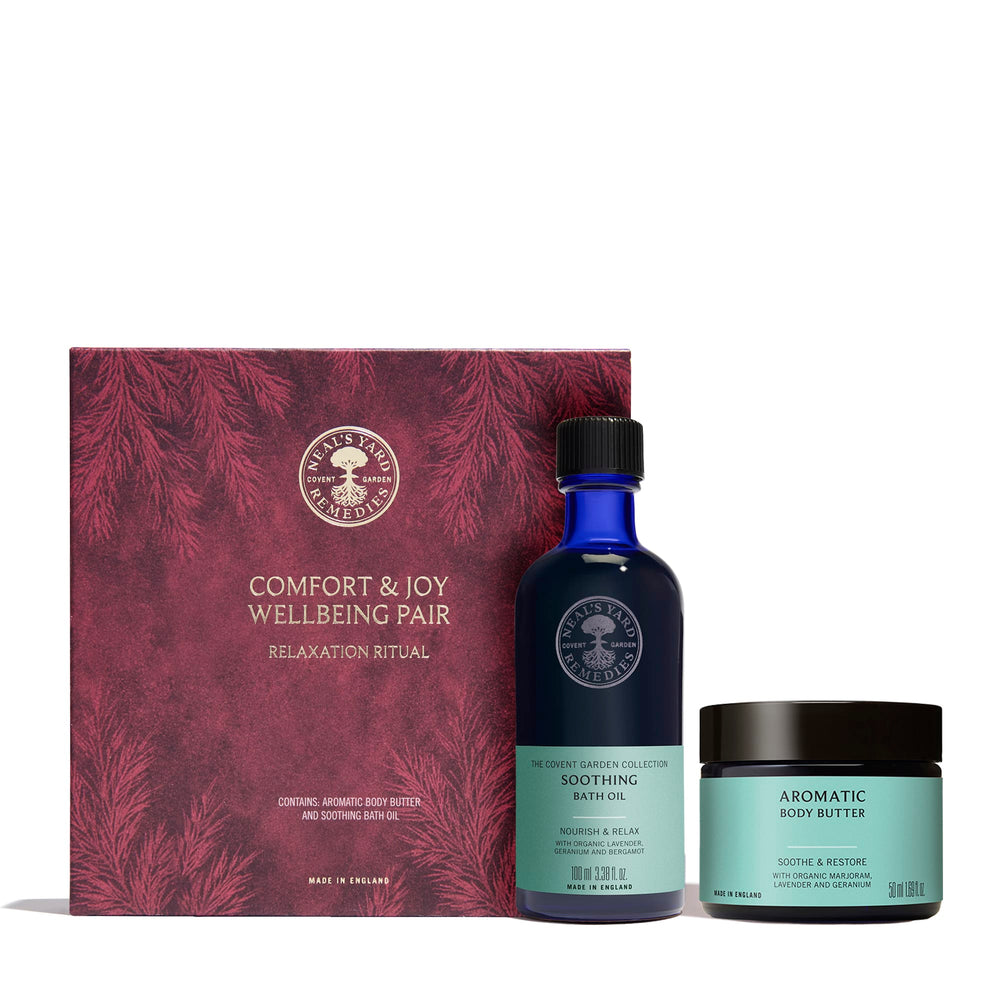 Neal's Yard Remedies Comfort & Joy Wellbeing Pair