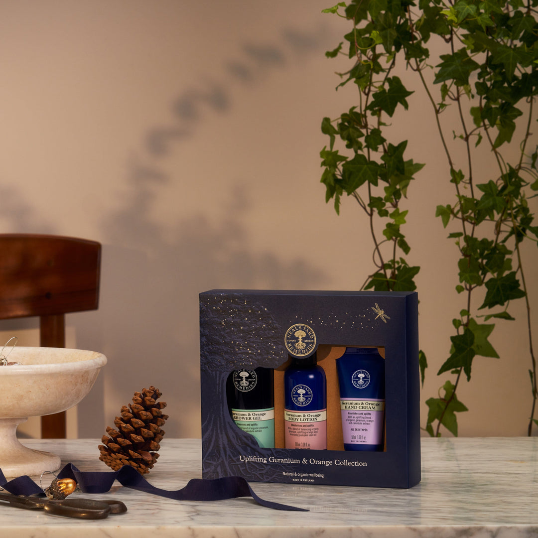 Neal's Yard Remedies Gifts & Collections Uplifting Geranium & Orange Collection