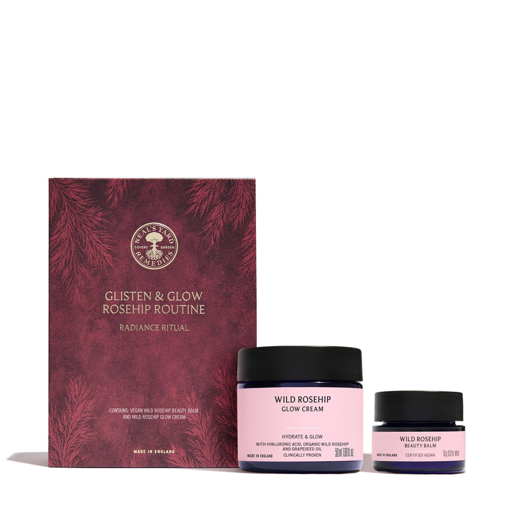 Neal's Yard Remedies Glisten & Glow Rosehip Routine