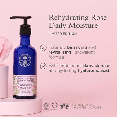 Neal's Yard Remedies Skincare Morris & Co. X Rehydrating Rose Daily Moisture 3.38 fl. oz.