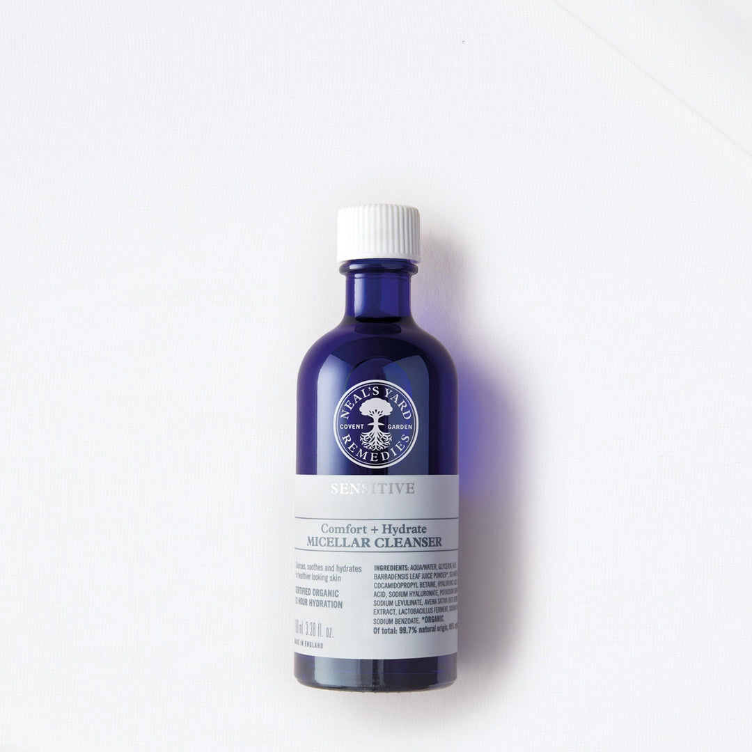 Neal's Yard Remedies Skincare Sensitive Comfort + Hydrate Micellar Cleanser 3.38 fl. oz.