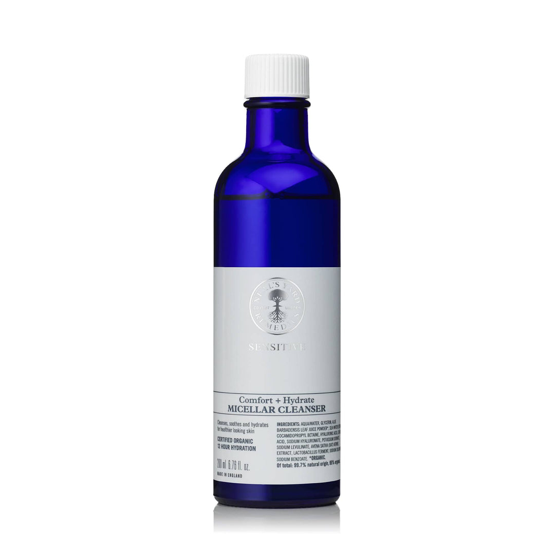 Neal's Yard Remedies Skincare Sensitive Comfort + Hydrate Micellar Cleanser 6.76 fl. oz.