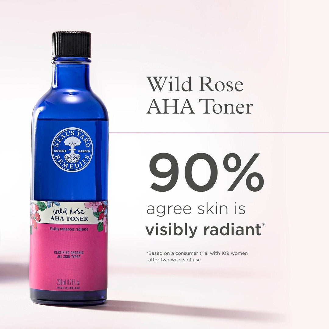 Neal's Yard Remedies Skincare Wild Rose AHA Toner 6.76 fl. oz.