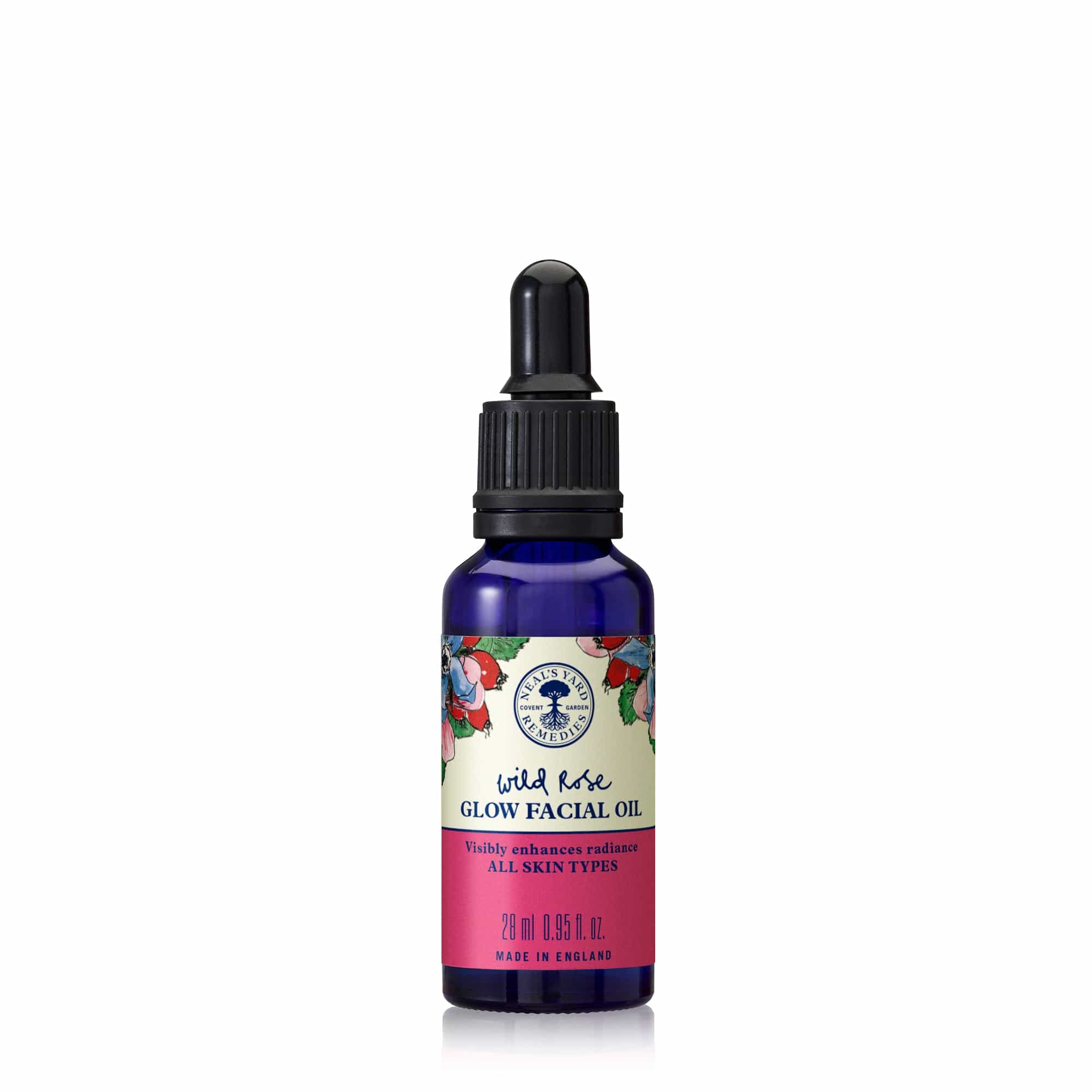 Neal's Yard Remedies Skincare Wild Rose Glow Facial Oil 0.95 fl. oz.