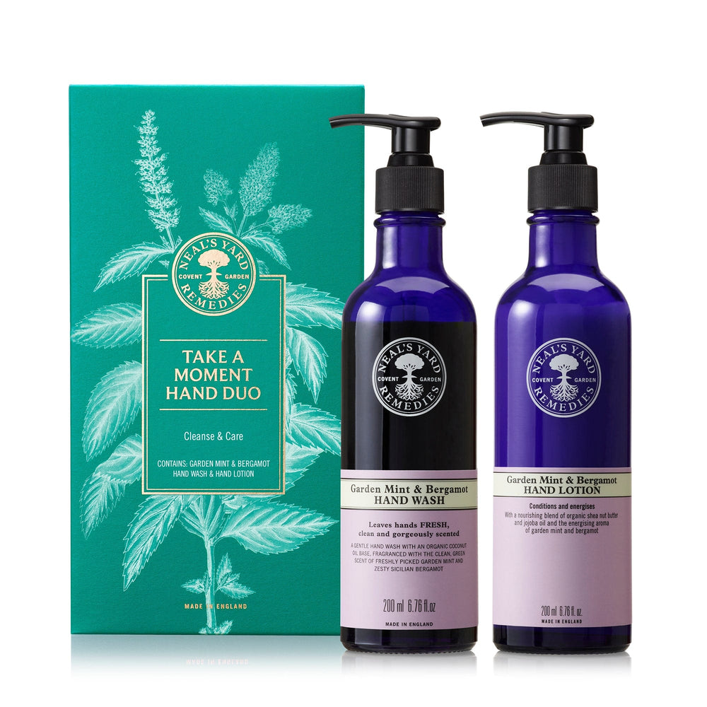 Neal's Yard Remedies Take A Moment Hand Duo | Garden Mint & Bergamot