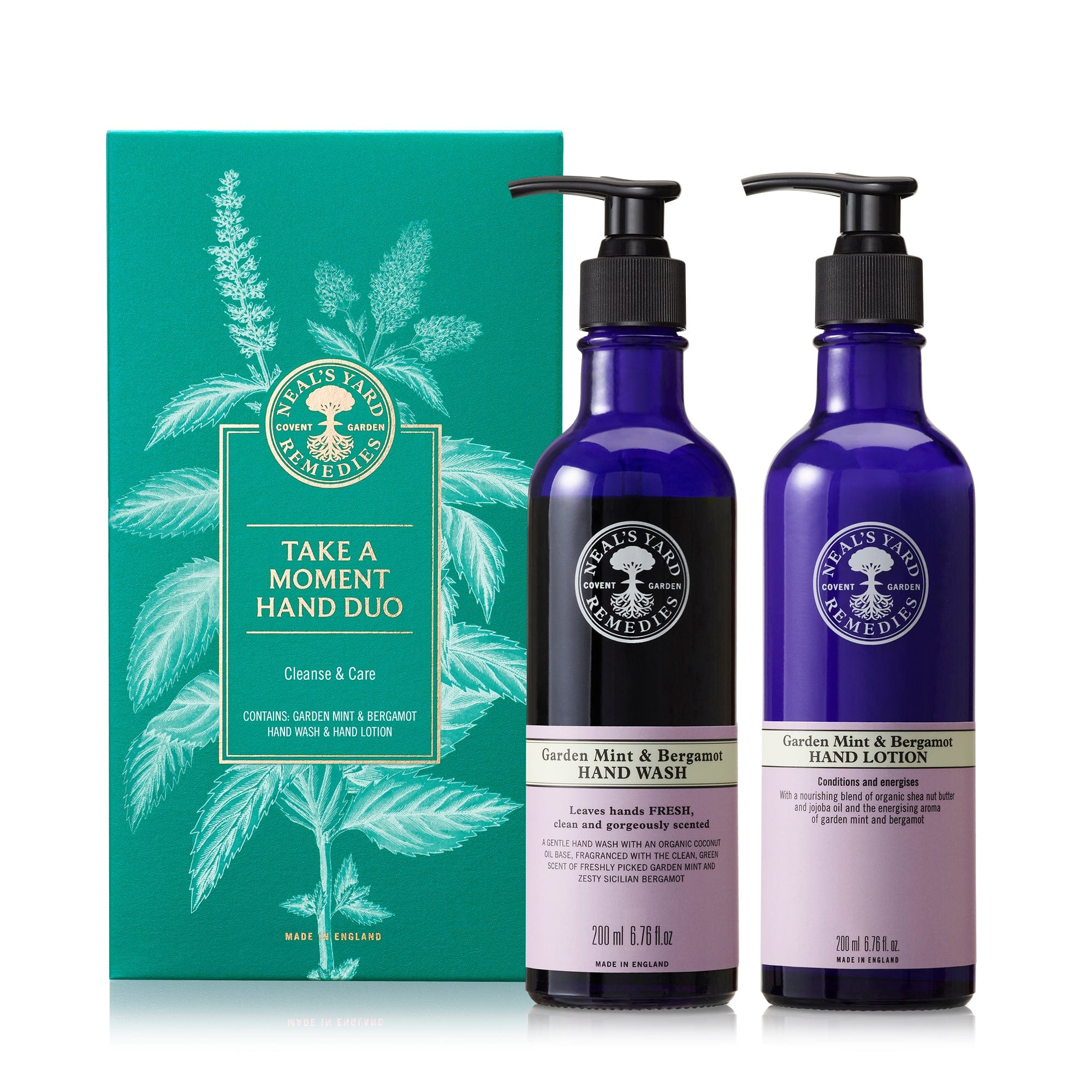Neal's Yard Remedies Take A Moment Hand Duo | Garden Mint & Bergamot