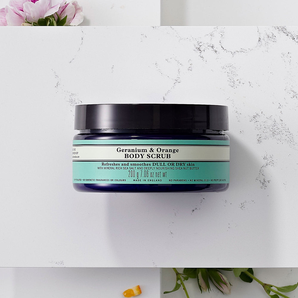 Neal's Yard Remedies Bodycare Geranium & Orange Body Scrub 7.05oz