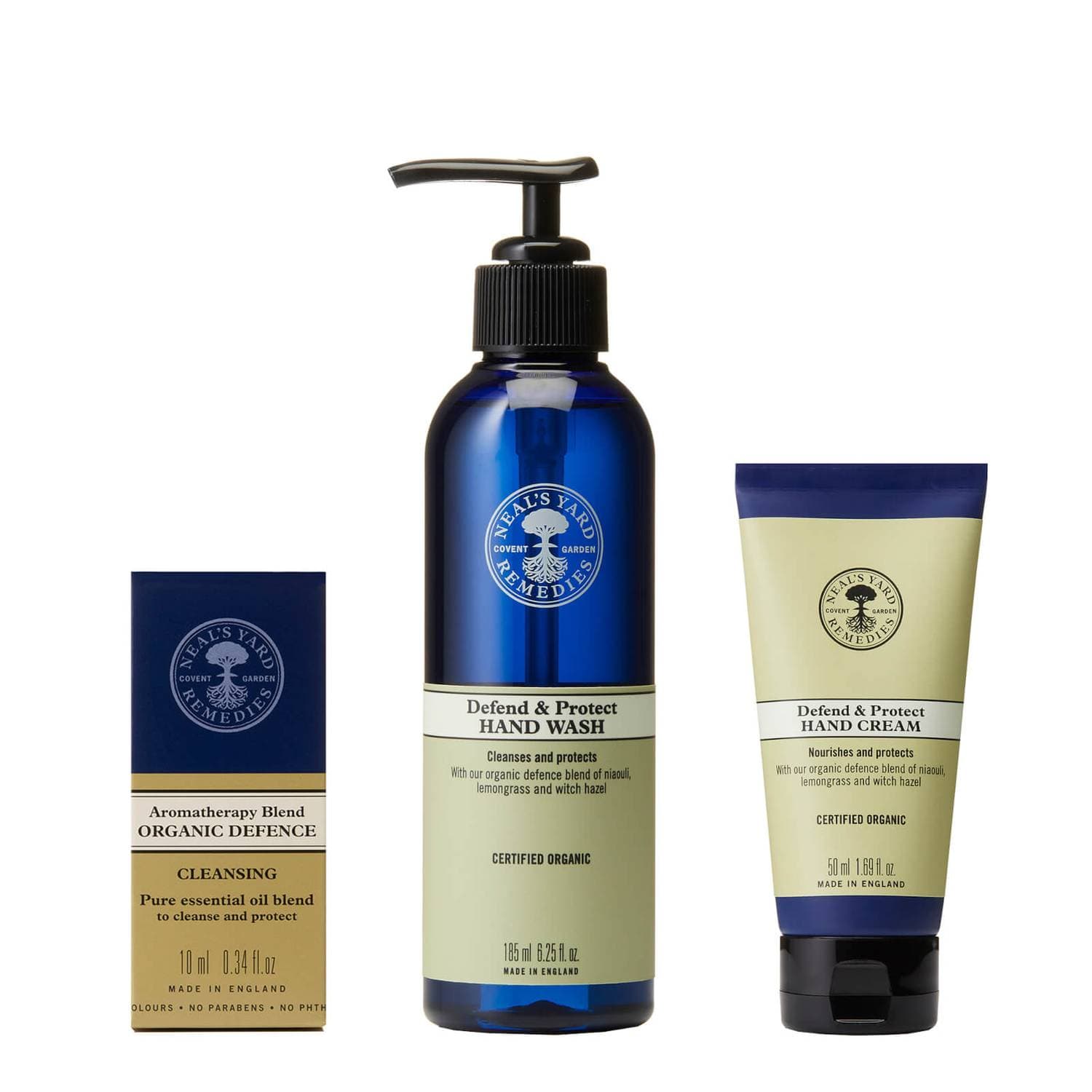 Neal's Yard Remedies Gifts & Collections Defend & Protect Trio
